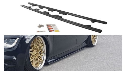 Diffuser Audi A7 C7 S-Line Side Skirts Gloss Black