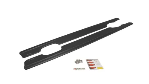 Maxton Design Küszöbtoldat BMW 3 E46 M-Pack – Fényes Fekete