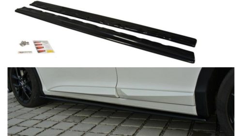 Diffuser Honda Civic IX Side Skirts Gloss Black
