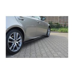 Diffuser Lexus IS III III Facelift Side Skirts Gloss Black