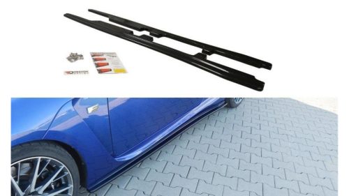 Diffuser Lexus RC F Side Skirts Gloss Black