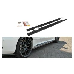 Diffuser Mercedes-Benz C C205 63AMG Side Skirts Gloss Black