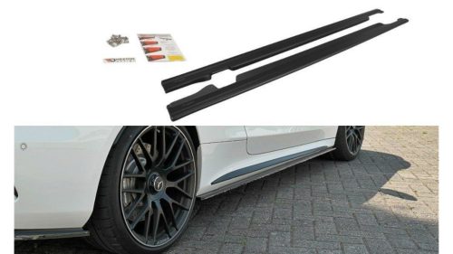 Diffuser Mercedes-Benz C C205 63AMG Side Skirts Gloss Black