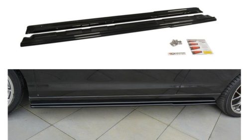 Diffuser Renault Laguna III Side Skirts Gloss Black
