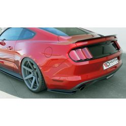 Splitter Ford Mustang VI Rear Side Gloss Black