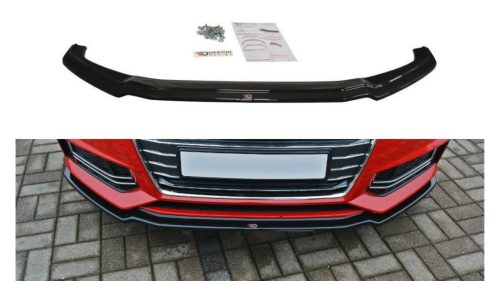 Splitter Audi A4 B9 S-Line Front v.1 Gloss Black