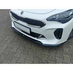   Maxton Design Első Toldat / Splitter Kia Stinger GT / GT-Line (2017–) – Fényes Fekete