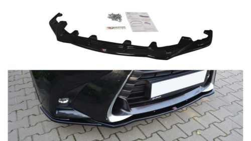 Splitter Lexus GS IV Facelift Front v.1 Gloss Black