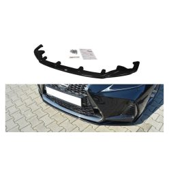 Splitter Lexus IS III Facelift F-Sport Front v.1 Gloss Black