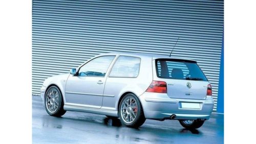 Bumper Extension Volkswagen Golf IV Rear with exhaust hole 25'th Anniversary Look