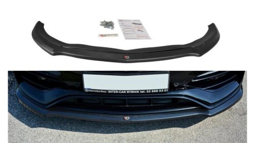 Splitter Mercedes-Benz A W176 AMG Facelift Front v.1 Gloss Black