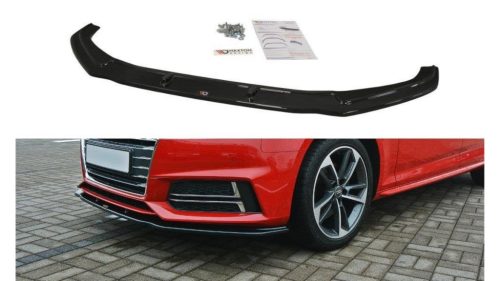 Splitter Audi A4 B9 S-Line Front v.2 Gloss Black
