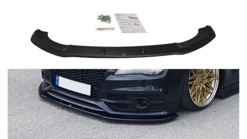 Splitter Audi A7 C7 S-Line Front v.2 Gloss Black