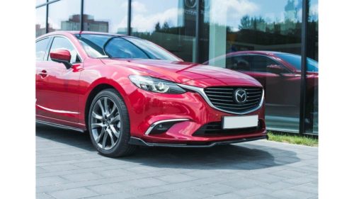 Splitter Mazda 6 III Facelift Front v.2 Gloss Black