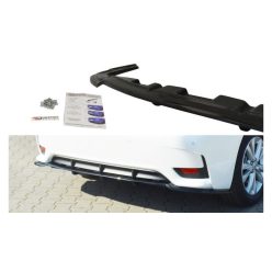   Splitter Lexus CT I Facelift Rear Central with Diffuser Gloss Black