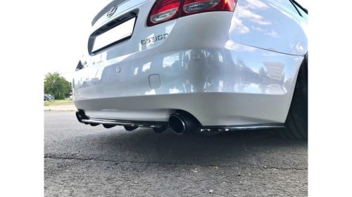 Splitter Lexus GS 300 III Facelift Rear Central with Diffuser Gloss Black