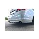 Splitter Lexus GS 300 III Facelift Rear Central with Diffuser Gloss Black