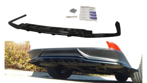 Splitter Lexus IS III H Rear Central with Diffuser Gloss Black