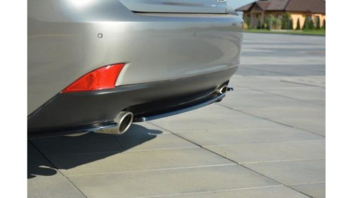 Splitter Lexus IS III T Rear Central without Diffuser Gloss Black