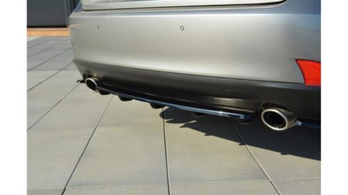 Splitter Lexus IS III T Rear Central with Diffuser Gloss Black