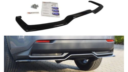 Splitter Lexus NX I H Rear Central without Diffuser Gloss Black