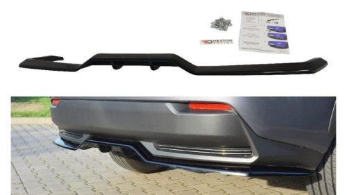 Splitter Lexus NX I H Rear Central with Diffuser Gloss Black