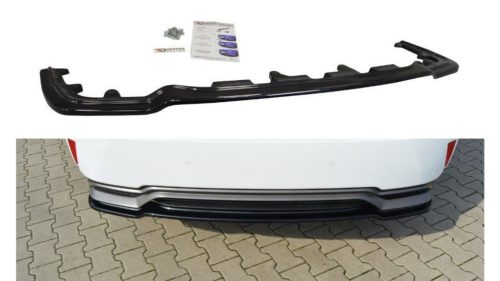 Splitter Lexus RX IV H Rear Central without Diffuser Gloss Black