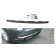 Splitter Mazda 3 III Facelift Rear Central without Diffuser Gloss Black