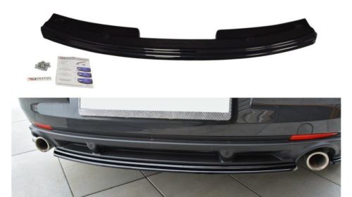 Splitter Renault Laguna III Rear Central Gloss Black