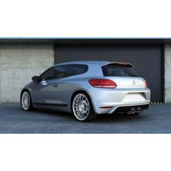   Bumper Extension Volkswagen Scirocco III Rear not primed Scirocco R Look