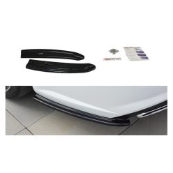 Splitter Audi A6 C7 Avant S-line Rear Side Gloss Black