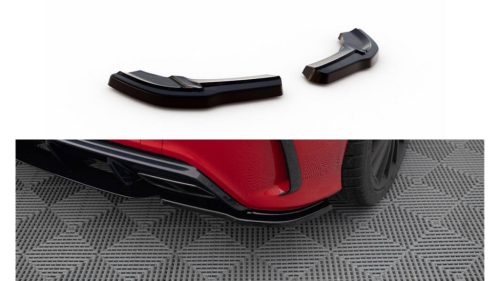 Splitter Mercedes-Benz A W176 AMG Facelift Rear Side Gloss Black
