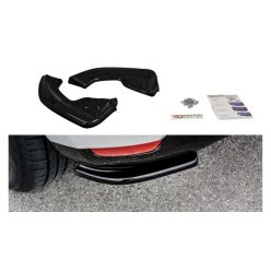 Splitter Renault Clio IV Rear Side Gloss Black