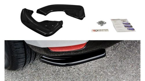 Splitter Renault Clio IV Rear Side Gloss Black