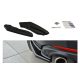 Splitter Renault Laguna III Rear Side Gloss Black