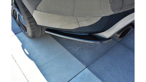 Splitter Volvo V60 Polestar Facelift Rear Side Gloss Black