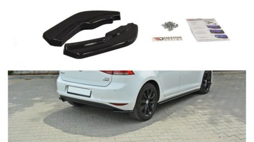 Splitter Volkswagen Golf 7 Rear Gloss Black