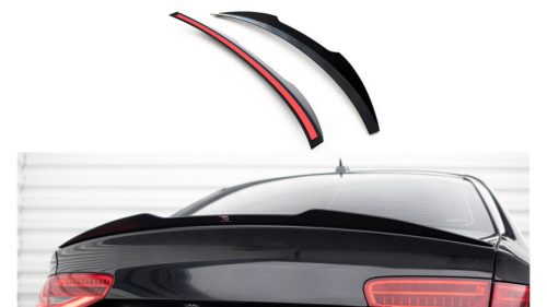 Spoiler Cap Audi S4 B8 Facelift Gloss Black