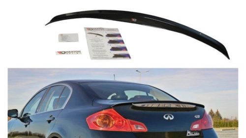 Spoiler Infiniti G37 Rear Gloss Black