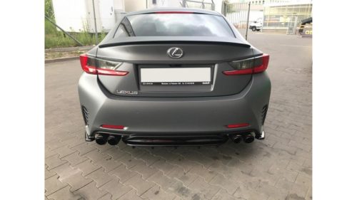 Spoiler Lexus RC Cap Gloss Black