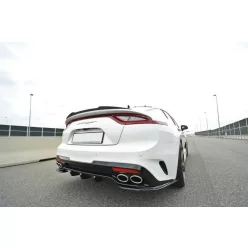   Maxton Design Hátsó Diffúzor Kia Stinger GT / GT-Line (2017–) – Fényes Fekete