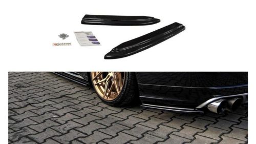 Splitter Audi S8 D4 Facelift Rear Side Gloss Black