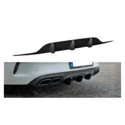 Diffuser Mercedes-Benz C C205 63AMG Rear Gloss Black