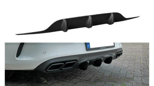 Diffuser Mercedes-Benz C C205 63AMG Rear Gloss Black