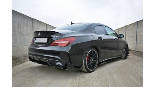 Diffuser Mercedes-Benz CLA A45 AMG C117 Facelift Side Skirts Racing v.1
