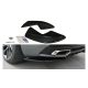 Splitter Citroen DS5 Rear Side Gloss Black