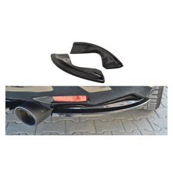 Splitter Infiniti QX70 Rear Side Gloss Black
