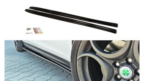Diffuser Alfa Romeo Giulietta Side Skirts v.1 Gloss Black