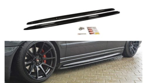 Diffuser Audi S4 B5 Side Skirts Gloss Black