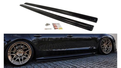 Diffuser Audi S8 D4 Facelift Side Skirts Gloss Black